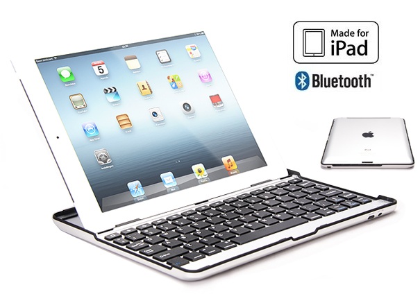 Lifestyle Deal - Aluminium Toetsenbord / Case Voor De Ipad 2 En 3 Lifestyle Deal - Aluminium Toetsenbord / Case Voor De Ipad 2 En 3