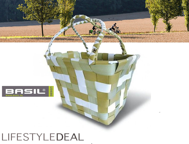 Lifestyle Deal - Basil Fietsmand (Voor) Draagbare Mand! Lifestyle Deal - Basil Fietsmand (Voor) Draagbare Mand!