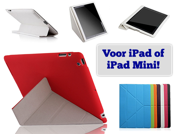 Lifestyle Deal - Beschermhoes 'Transformer' Voor Ipad Of Ipad Mini In 8 Kleuren Lifestyle Deal - Beschermhoes 'Transformer' Voor Ipad Of Ipad Mini In 8 Kleuren