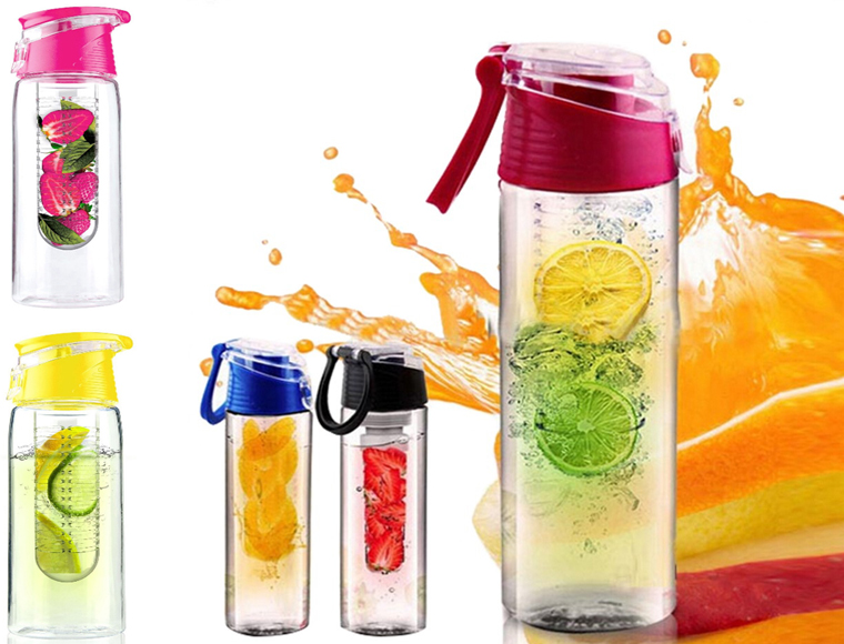 Lifestyle Deal - Bidon Met Fruitvak 800Ml Lifestyle Deal - Bidon Met Fruitvak 800Ml