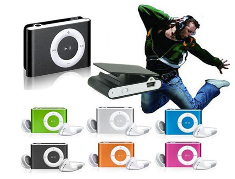 Lifestyle Deal - Compacte Mp3-Speler In 6 Verschillende Kleuren Lifestyle Deal - Compacte Mp3-Speler In 6 Verschillende Kleuren