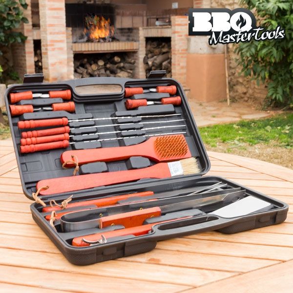 Lifestyle Deal - Complete Bbq Set In Draagtas (18 Delig) Lifestyle Deal - Complete Bbq Set In Draagtas (18 Delig)