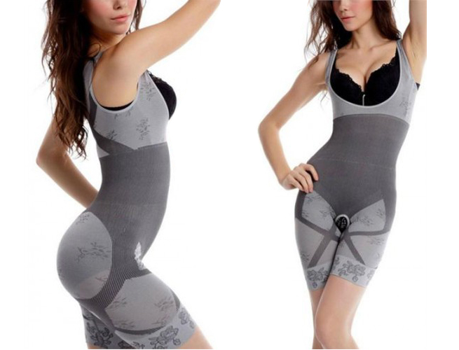 Lifestyle Deal - Corrigerende Body Suit Van Bamboo Charcoal