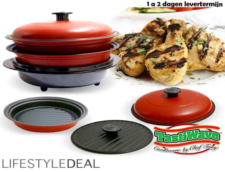 Lifestyle Deal - De Tastiwave - De Lekkerste Gerechten Met Je Eigen Magnetron! Lifestyle Deal - De Tastiwave - De Lekkerste Gerechten Met Je Eigen Magnetron!