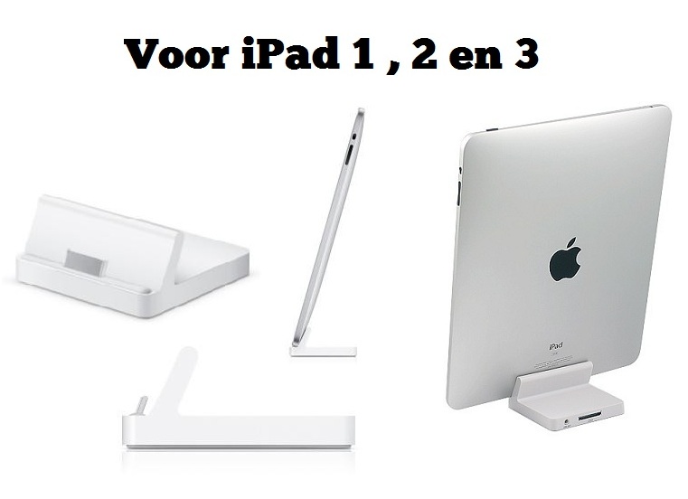 Lifestyle Deal - Docking Station Voor De Ipad 1, 2 En 3 Lifestyle Deal - Docking Station Voor De Ipad 1, 2 En 3