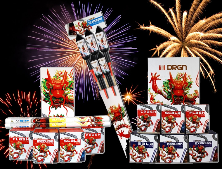 Lifestyle Deal - Dragon Premium Vuurwerkpakketten Lifestyle Deal - Dragon Premium Vuurwerkpakketten