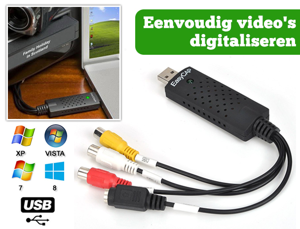Lifestyle Deal - Easycap Video/Audio Grabber Lifestyle Deal - Easycap Video/Audio Grabber