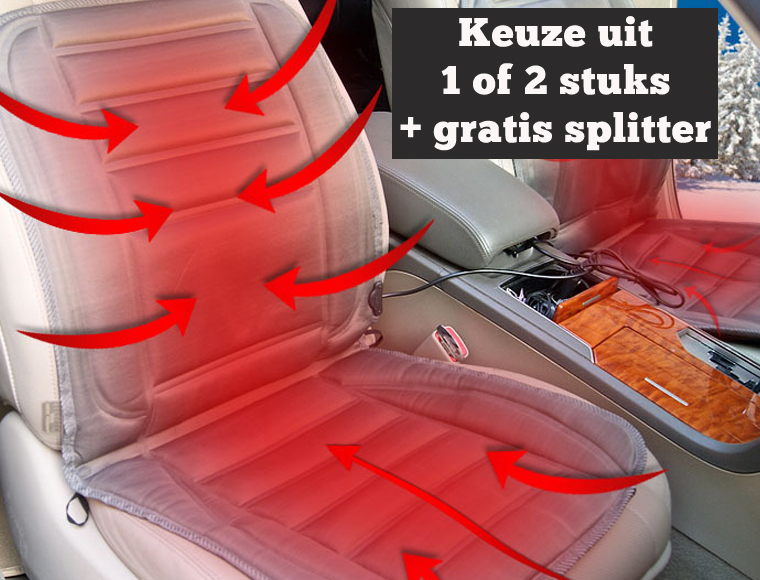 Lifestyle Deal - Elektrisch 12 Volt Stoelverwarmingskussen Lifestyle Deal - Elektrisch 12 Volt Stoelverwarmingskussen
