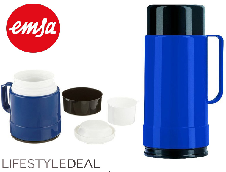 Lifestyle Deal - Emsa Thermo 2-Delige Lunchkan 0,5 Of 0,84Ltr