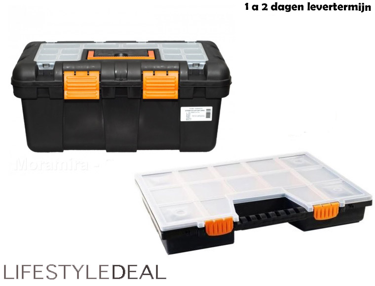 Lifestyle Deal - Gereedschap Koffer Plus Sorteerbox Lifestyle Deal - Gereedschap Koffer Plus Sorteerbox