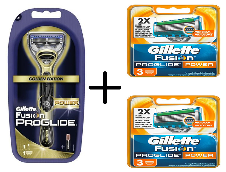 Lifestyle Deal - Gillette Fusion Proglide Power Scheerapparaat 1 Mesje +Batterij+6 Extra Mesjes Lifestyle Deal - Gillette Fusion Proglide Power Scheerapparaat 1 Mesje +Batterij+6 Extra Mesjes