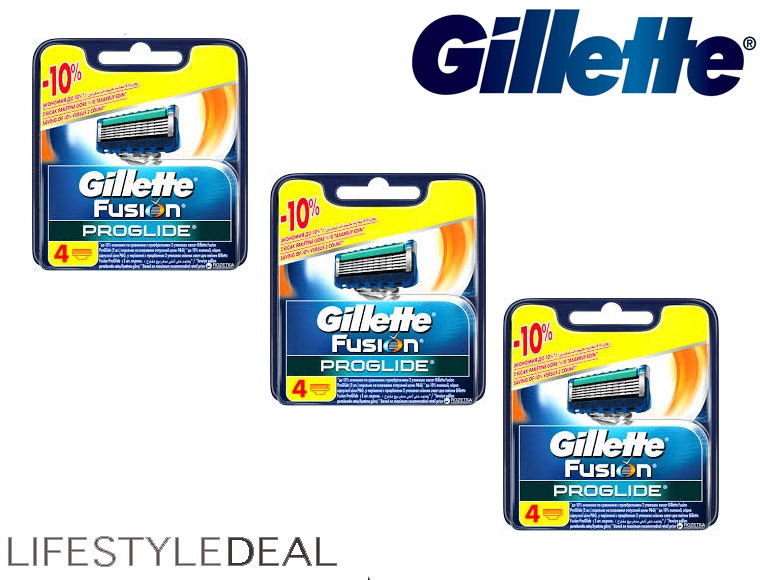 Lifestyle Deal - Gillette Fusion Proglide Scheermesjes 4 Pack Lifestyle Deal - Gillette Fusion Proglide Scheermesjes 4 Pack