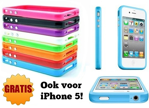 Lifestyle Deal - Gratis Bumper Voor De Iphone 4 /4S Of 5 Lifestyle Deal - Gratis Bumper Voor De Iphone 4 /4S Of 5