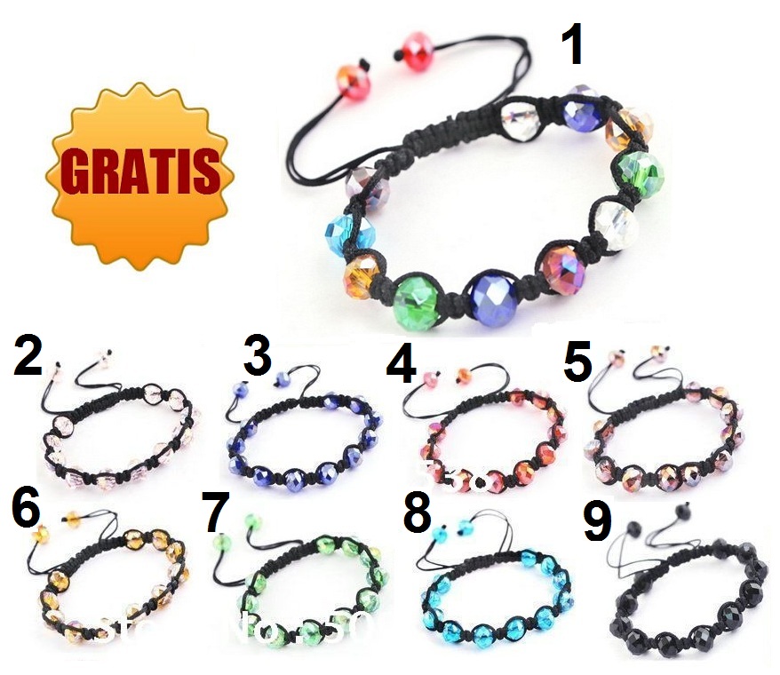 Lifestyle Deal - Gratis Shamballa Style Armband In 10 Kleuren