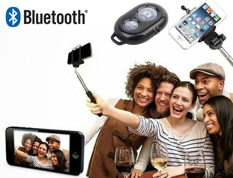 Lifestyle Deal - Handige Selfie Maker Met Bluetooth Afstandsbediening En Verlengstok Lifestyle Deal - Handige Selfie Maker Met Bluetooth Afstandsbediening En Verlengstok