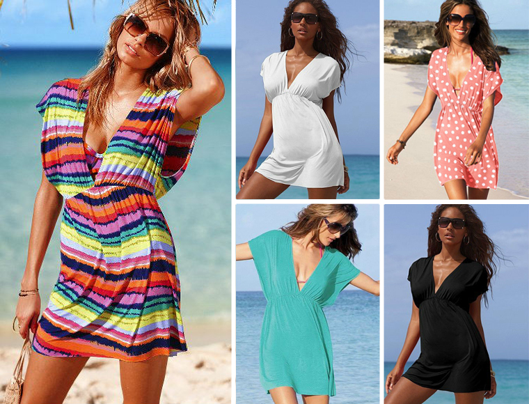 Lifestyle Deal - Hippe Kleurrijke Strandjurkjes In 13 Verschillende Uitvoeringen Lifestyle Deal - Hippe Kleurrijke Strandjurkjes In 13 Verschillende Uitvoeringen