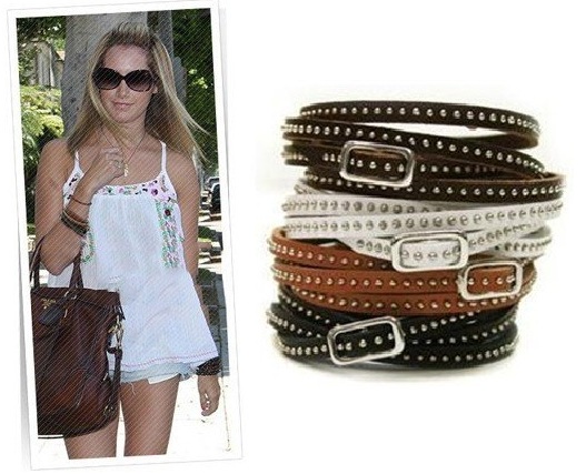 Lifestyle Deal - Hippe Lederen Wrap Armband In 4 Kleuren Lifestyle Deal - Hippe Lederen Wrap Armband In 4 Kleuren