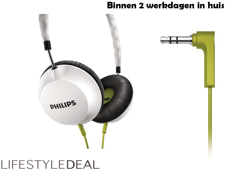 Lifestyle Deal - Hippe Philips Headphone Slechts 16,95 Incl. Verzenden; Dus 52% Voordeel !!