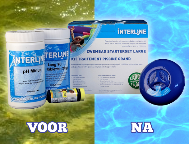 Lifestyle Deal - Interline Zwembadchloor Starterspakket Mini Of Large Lifestyle Deal - Interline Zwembadchloor Starterspakket Mini Of Large