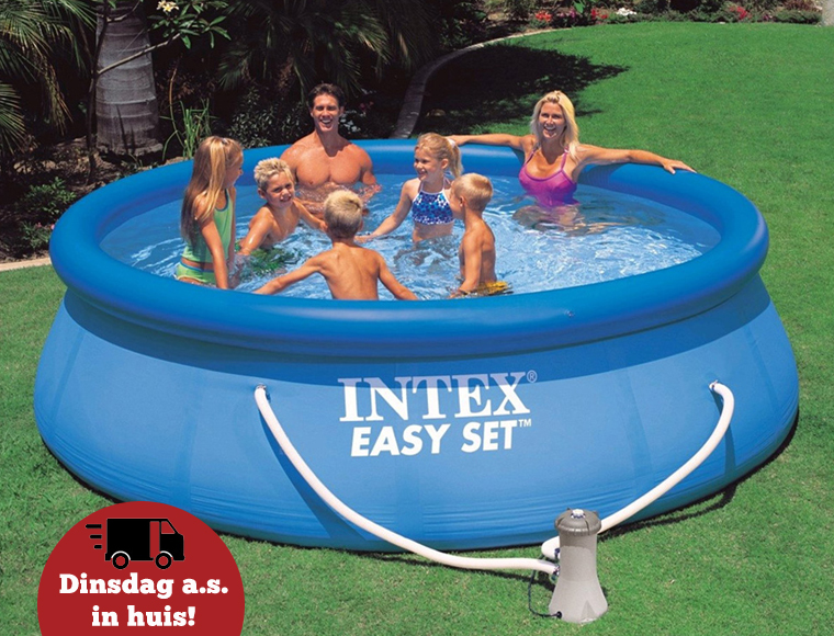 Lifestyle Deal - Intex Easy Set Pool 3,66 X 0,76M Incl. Filterpomp Lifestyle Deal - Intex Easy Set Pool 3,66 X 0,76M Incl. Filterpomp