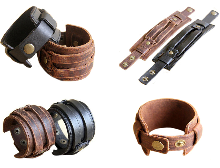 Lifestyle Deal - Lederen Armband Voor Mannen Lifestyle Deal - Lederen Armband Voor Mannen