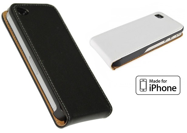 Lifestyle Deal - Lederen Flip Case Voor Iphone 4/4S Lifestyle Deal - Lederen Flip Case Voor Iphone 4/4S