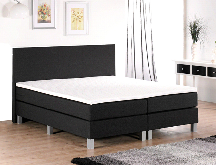 Lifestyle Deal - Luxe Tweepersoons Boxspringset Incl. Hoofdbord En Bonell-vering Matras