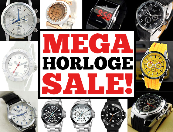 Lifestyle Deal - Mega Horloge Sale! Lifestyle Deal - Mega Horloge Sale!