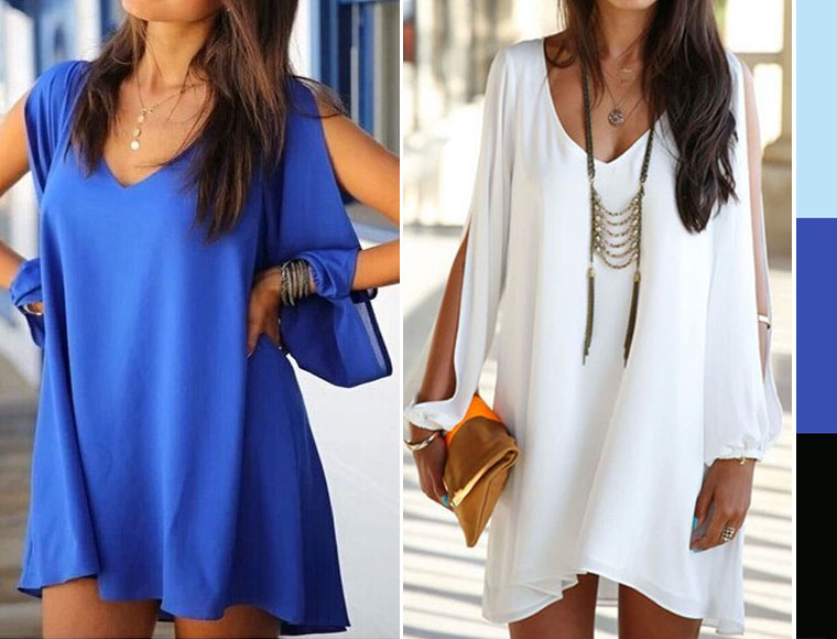 Lifestyle Deal - Musthave Summerdress In 4 Kleuren Lifestyle Deal - Musthave Summerdress In 4 Kleuren