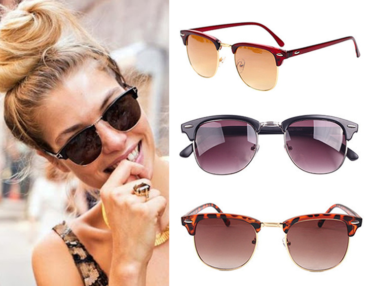Lifestyle Deal - Nieuwste Trend! Superhippe Clubby Zonnebril In 3 Kleuren Lifestyle Deal - Nieuwste Trend! Superhippe Clubby Zonnebril In 3 Kleuren