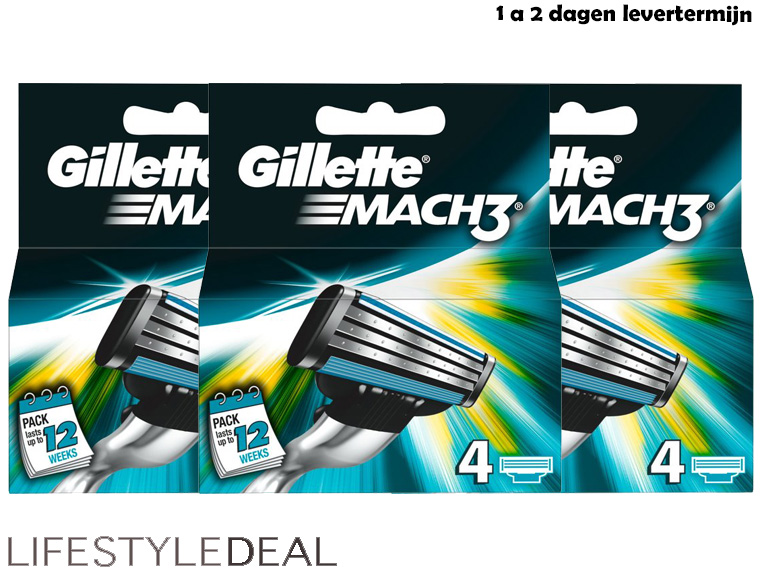 Lifestyle Deal - Original Gillette Mach3 4-Pack Lifestyle Deal - Original Gillette Mach3 4-Pack