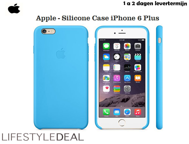 Lifestyle Deal - Originele Apple - Silicone Case Iphone 6 Plus Nu: 6.95 Lifestyle Deal - Originele Apple - Silicone Case Iphone 6 Plus Nu: 6.95