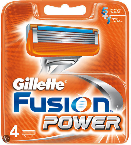Lifestyle Deal - Originele Gillette Fusion 4 Pak Lifestyle Deal - Originele Gillette Fusion 4 Pak