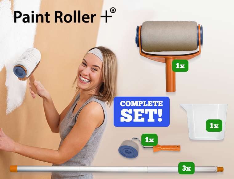 Lifestyle Deal - Paint Roller+: De Revolutionaire Verfroller Lifestyle Deal - Paint Roller+: De Revolutionaire Verfroller
