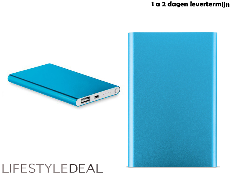 Lifestyle Deal - Powerbank Slim 4000Mah