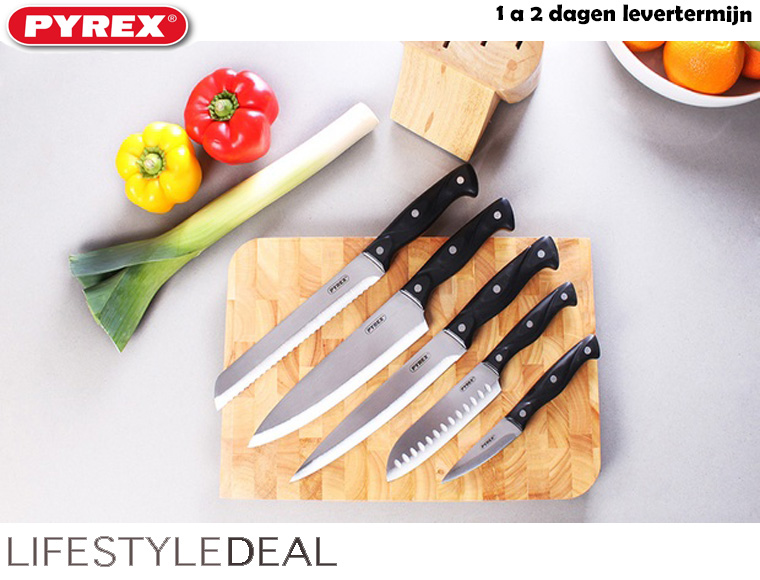 Lifestyle Deal - Pyrex Professionele Messenset: 5-Delig