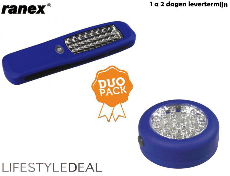 Lifestyle Deal - Ranex Duo Deal Werklampen Lifestyle Deal - Ranex Duo Deal Werklampen