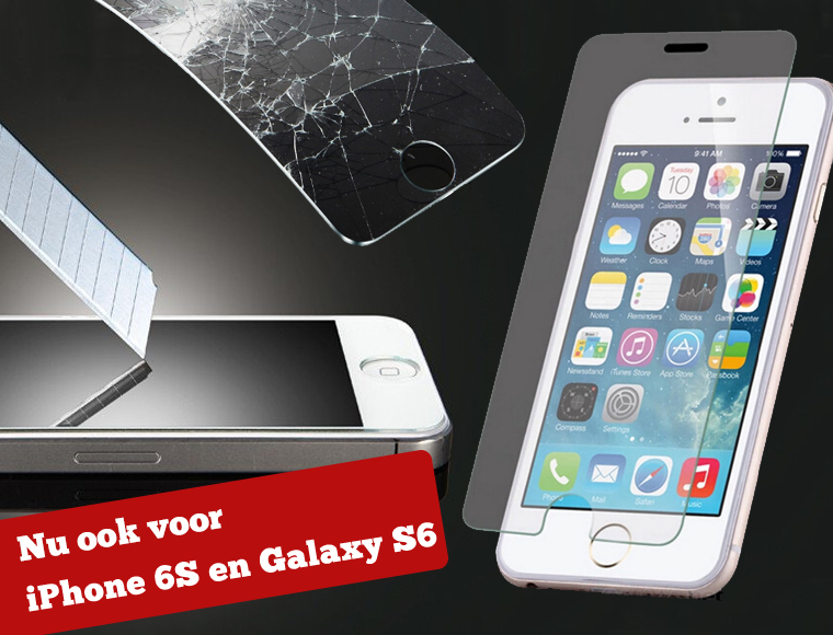 Lifestyle Deal - Screenprotector Van Gehard Glas Voor Iphone 4/S, 5/S, 6/S, 6+ Of Galaxy S4, S5 Of S6