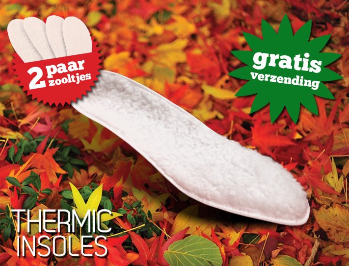 Lifestyle Deal - Set Van 2 Paar Thermische Inlegzooltjes Met Schapenwol Lifestyle Deal - Set Van 2 Paar Thermische Inlegzooltjes Met Schapenwol