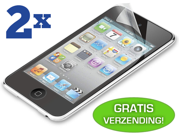 Lifestyle Deal - Set Van 2 Screenprotectors Voor De Ipod Touch 4G Lifestyle Deal - Set Van 2 Screenprotectors Voor De Ipod Touch 4G