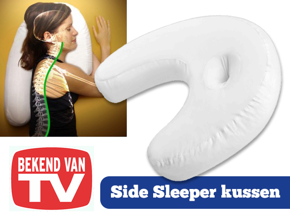 Lifestyle Deal - Side Sleeper Kussen Voor Een Betere Nachtrust Lifestyle Deal - Side Sleeper Kussen Voor Een Betere Nachtrust