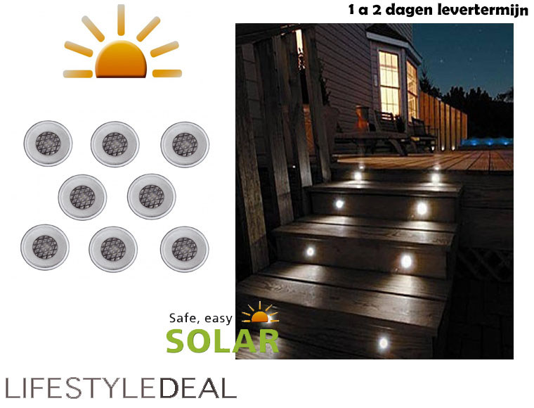 Lifestyle Deal - Solar Buiten Inbouwspots Lifestyle Deal - Solar Buiten Inbouwspots