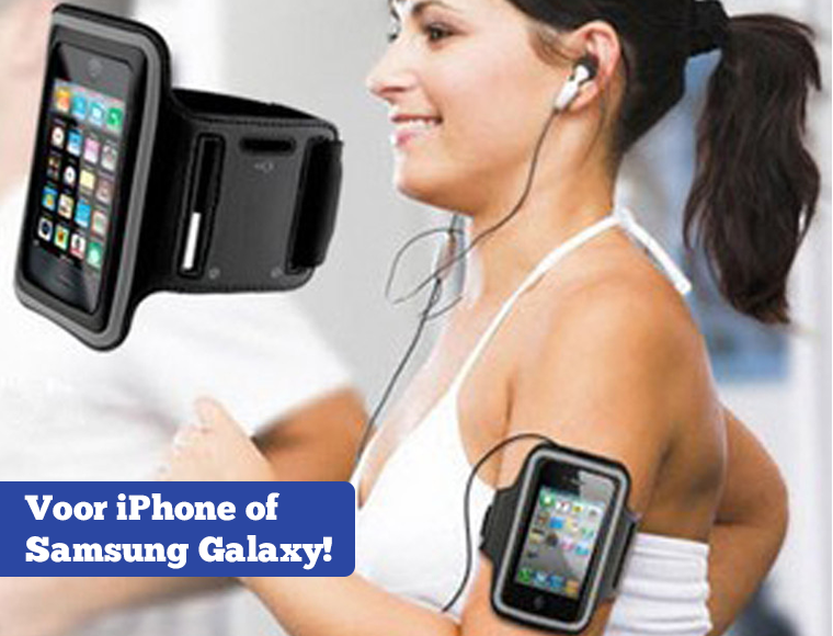 Lifestyle Deal - Sportarmband Voor De Iphone 4/4S Of 5/5S Of Samsung Galaxy S3 Of S4 In 10 Verschillende Kleuren Lifestyle Deal - Sportarmband Voor De Iphone 4/4S Of 5/5S Of Samsung Galaxy S3 Of S4 In 10 Verschillende Kleuren