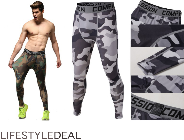 Lifestyle Deal - Sportbroek Heren Camouflage Stijl Lifestyle Deal - Sportbroek Heren Camouflage Stijl