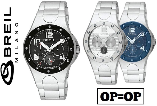 Lifestyle Deal - Stijlvol Breil Tribe Horloge In 3 Kleuren Lifestyle Deal - Stijlvol Breil Tribe Horloge In 3 Kleuren