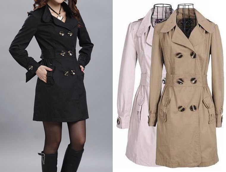 Lifestyle Deal - Stijlvolle Najaars Jas Trenchcoat In 3 Kleuren