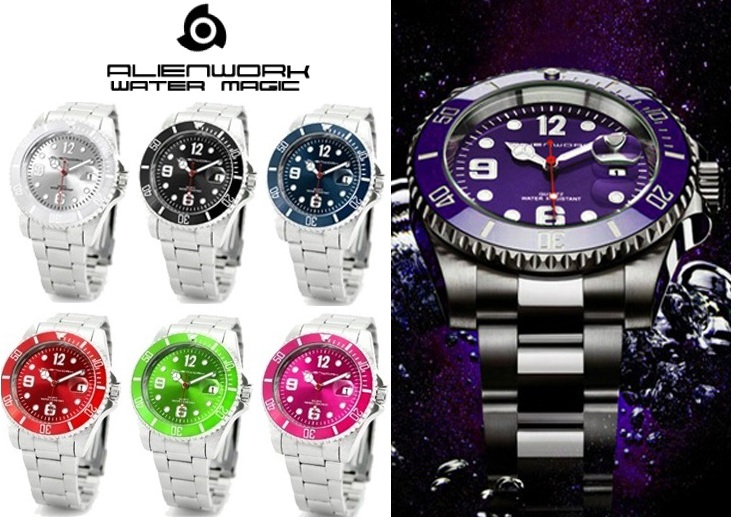 Lifestyle Deal - Stoer Alienwork Horloge In 8 Kleuren Lifestyle Deal - Stoer Alienwork Horloge In 8 Kleuren