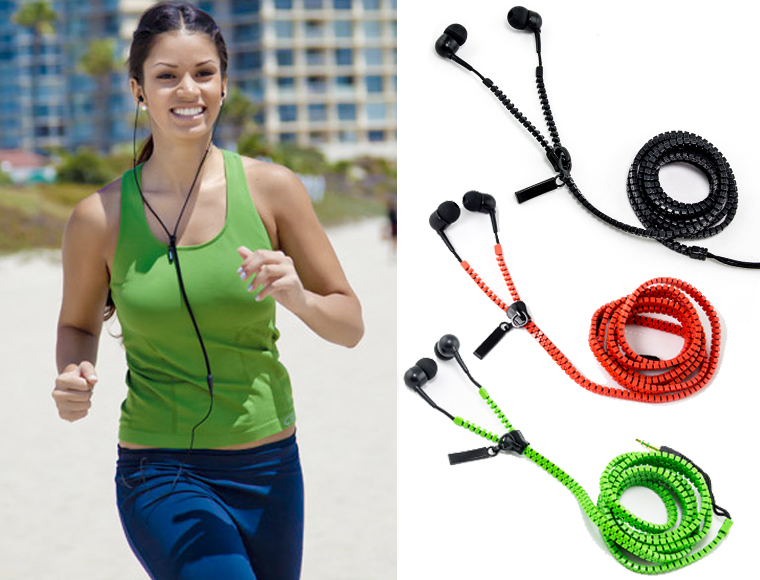 Lifestyle Deal - Superfijne Zipper Hoofdtelefoon In 3 Kleuren Lifestyle Deal - Superfijne Zipper Hoofdtelefoon In 3 Kleuren