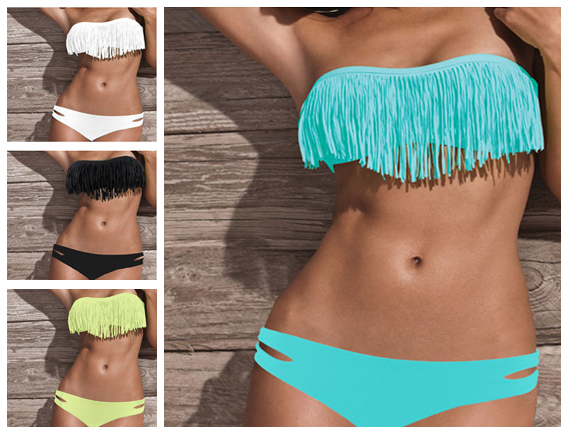 Lifestyle Deal - Tassel Bikini: De Hit Van Deze Zomer!