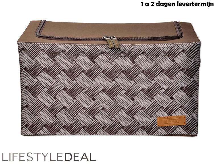 Lifestyle Deal - Tontarelli Canvas Opbergbox 17 Liter Lifestyle Deal - Tontarelli Canvas Opbergbox 17 Liter